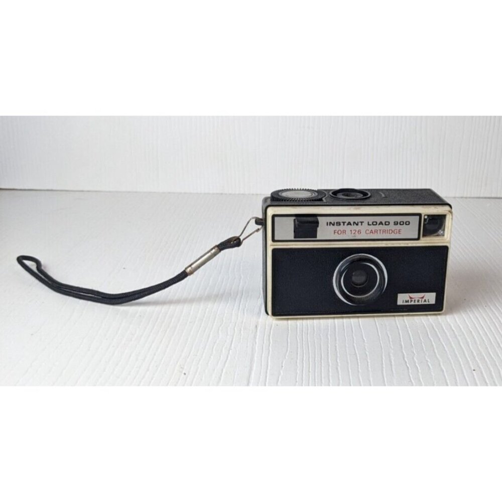 Vintage 1970's IMPERIAL Instant Load 900 for 126 Cartridge Camera VTG Untested